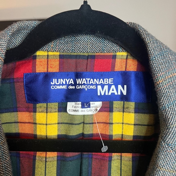 Junya Watanabe Comme des Garçons MAN patchwork blazer - Picture 2 of 3